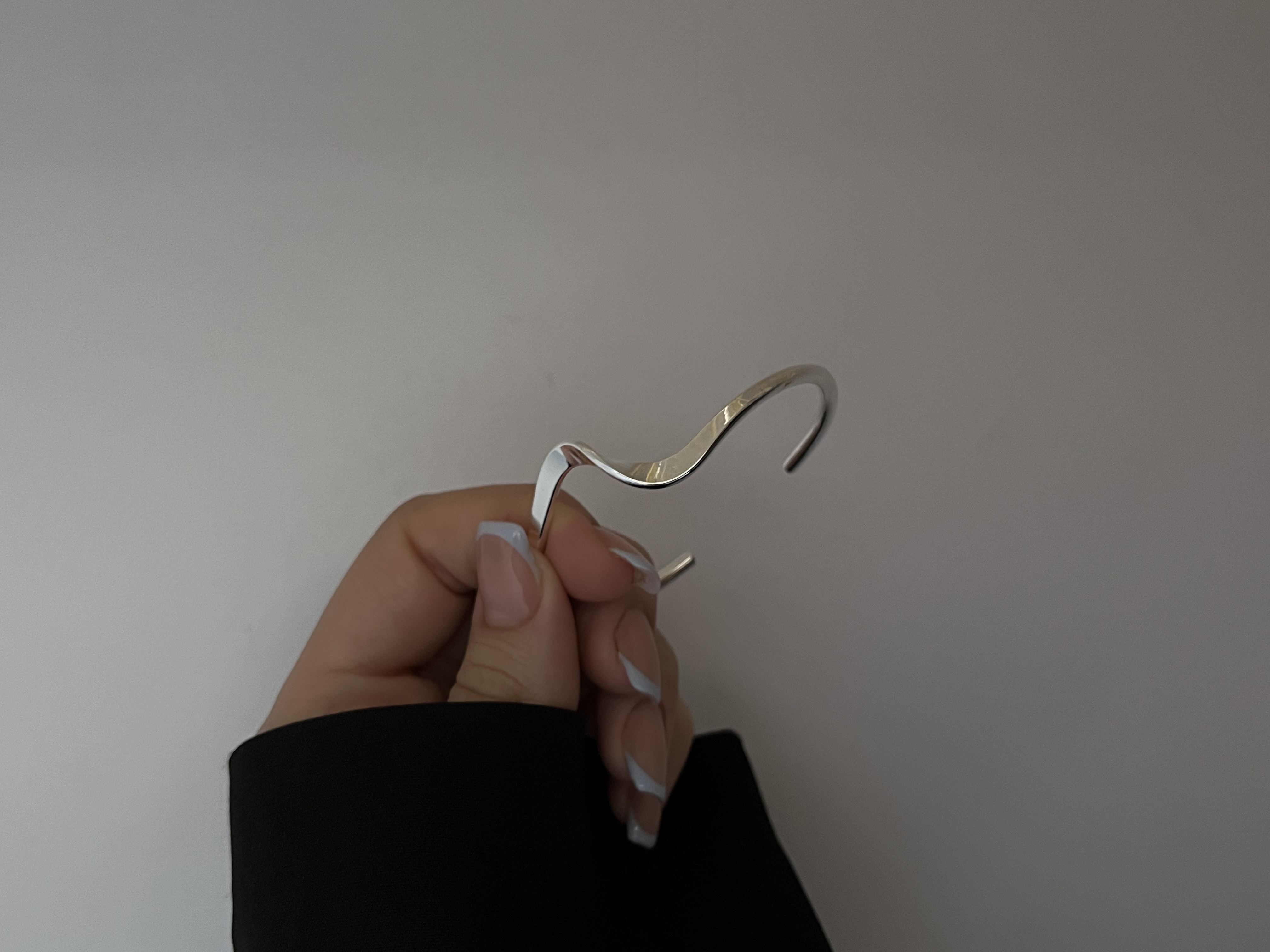 بنگل موج نقره ای